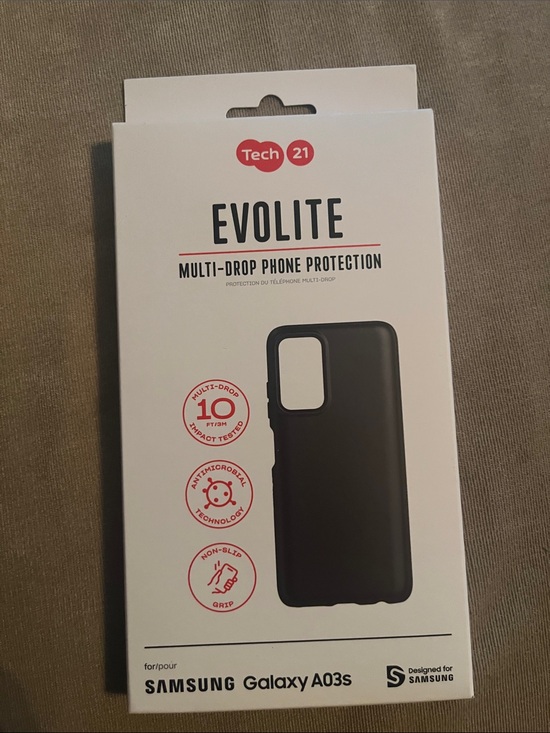 tech21 Other - tech21 Evolite Black Protective Case for Samsung Galaxy A03s